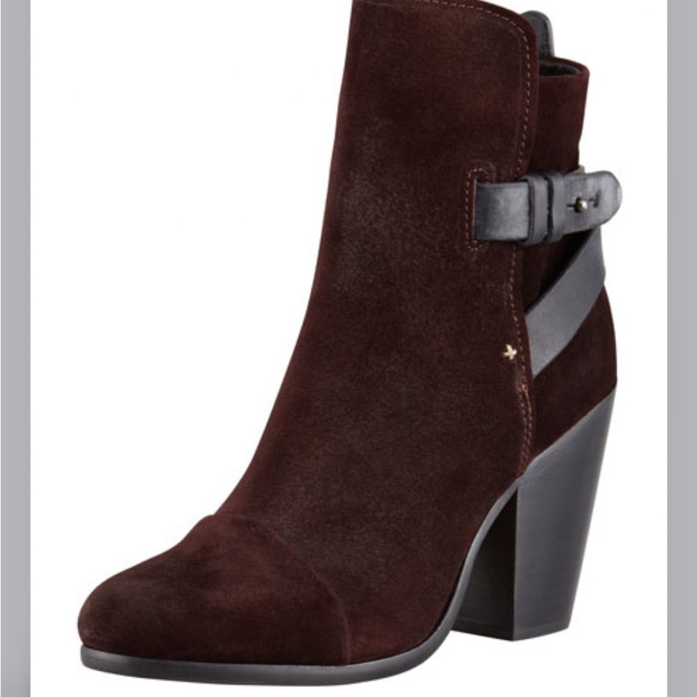 Rag & Bone
Kinsey Suede‎ Bootie Burgundy​